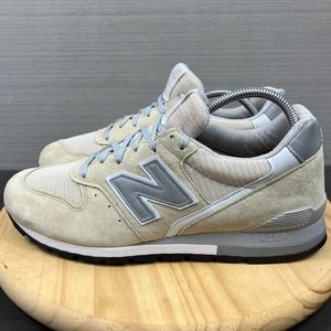 Mens Size 10.5 - New Balance 996 Tan White M996CRC Running Sneakers Shoes